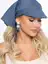 Косынка с козырьком (джинс) КК37