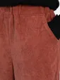 Брюки вельветовые Динара (коричневые) Б14630-39М