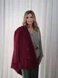 Пальто Я в теме (бордовое) Б12485-7