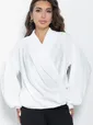 Блуза Незабываемая (белая) Б10887