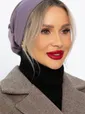 Чалма с резинкой (лиловая) ЧР1-23М
