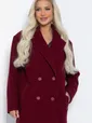 Пальто Я в теме (бордовое) Б12485-7