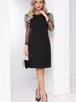 Платье "Тамила" (блэк) НЬЮ П8102