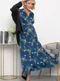 Платье Летнее вдохновение (джинс) П14145-1М