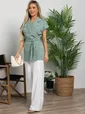 Костюм Эври Дэй (бело-зеленый) К15923-5М