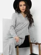 Платье Хьюстон (серое) П12816-30М