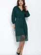 Платье Всегда в тренде (зеленое) П11393