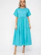 Платье Вельс (морская волна) П13602-36М