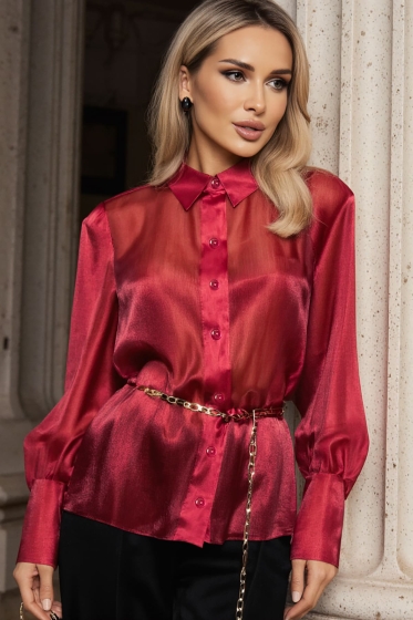 Блуза Вернисаж (рубин) Б14316-34М