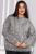 Свитер оверсайз Анита (серый) Б14759-1М