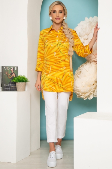 Рубашка "Флорида" (горчица) Б3800