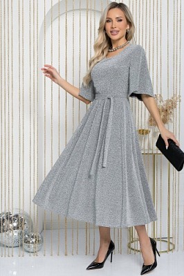 Платье вечернее Ирина (серебро) П14704-9М