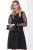 Платье "Моника" (блэк) ХИТ П8094 Платье "Моника" (блэк) ХИТ П8094