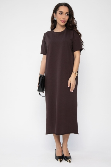 Платье Тейлор (коричневое) П13660-22М