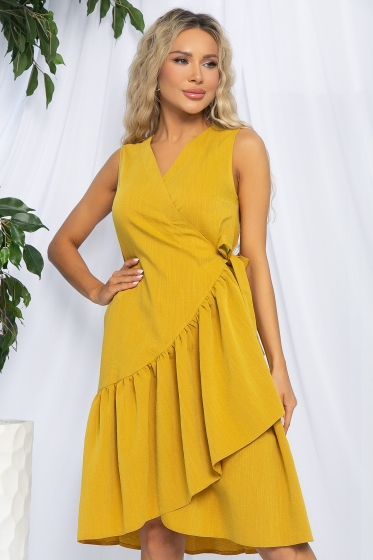 Платье Вальс (желтое) П13032-19М