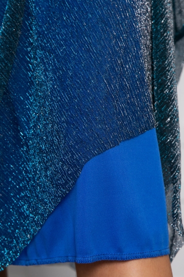 Платье праздничное Млечный путь (лазурное) П14645-5М