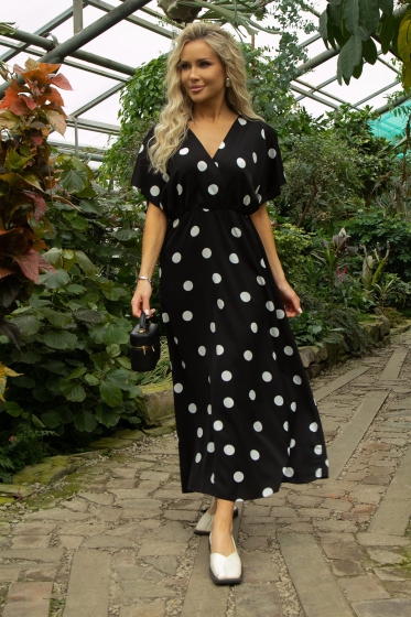 Платье Летнее настроение (черное) П13488-7М