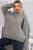 Свитер оверсайз Анита (серый) Б14759-1М