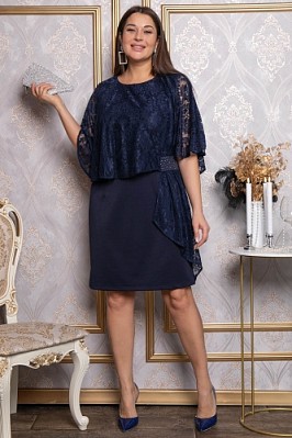 Платье вечернее Звезда (синее) П14868-13М