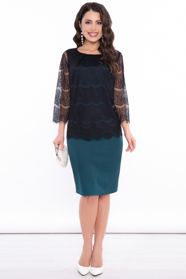 Костюм "Вечернее вдохновение" (грин) К2946