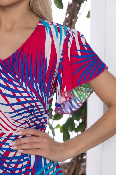 Платье Мелодия любви (мультиколор) П10331