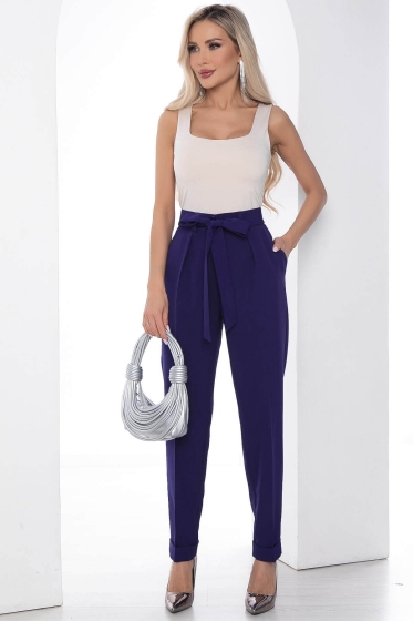 Брюки "Деловая встреча" (синие) Б9072