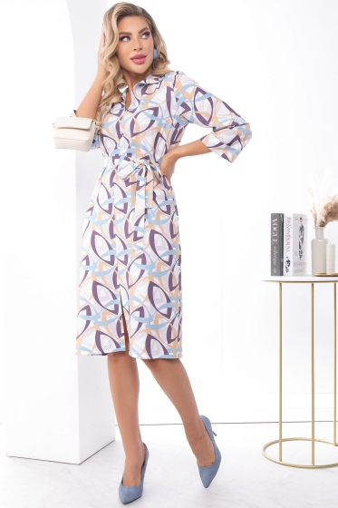 Платье "Мира" (геометрия) П7410 Платье "Мира" (геометрия) П7410